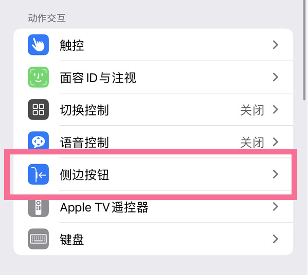 荥经苹果14维修店分享iPhone14 Plus侧键双击下载功能关闭方法 